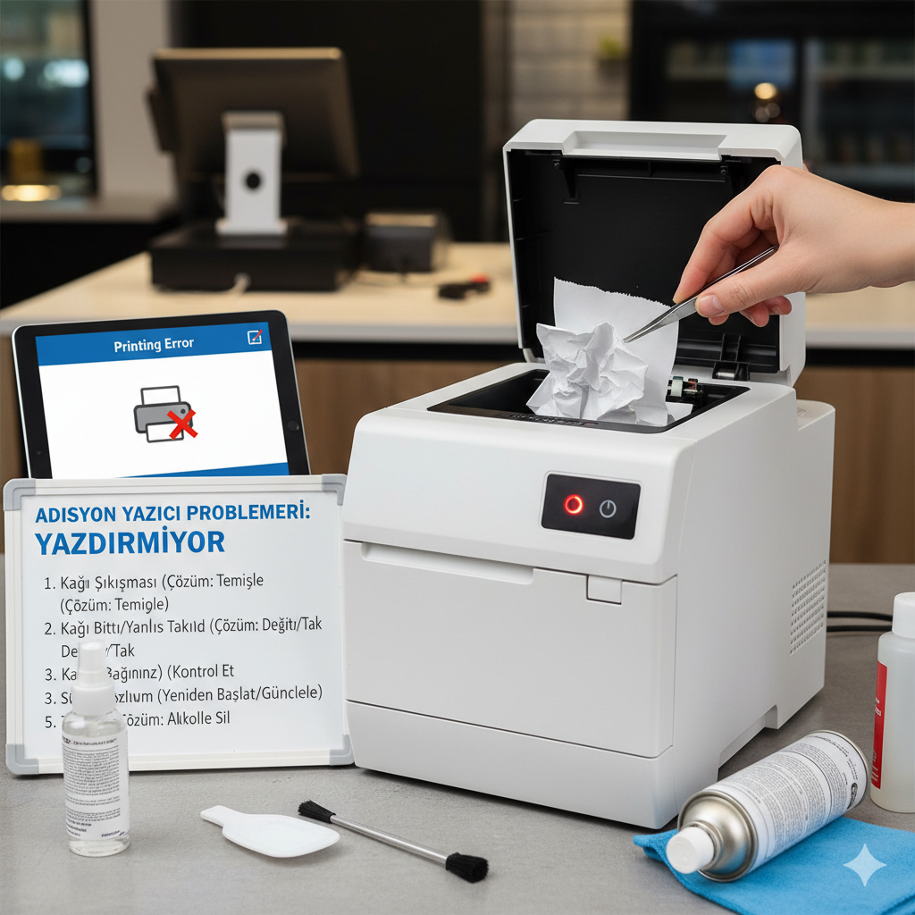 Adisyon Yazıcı Problemleri: Yazdırmıyor Sorununu Çözme Yöntemleri