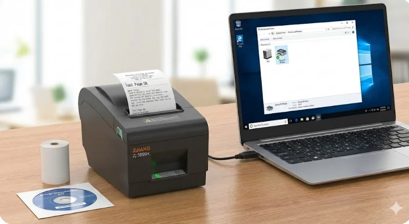 Zjiang Zj 5890K Termal Yazıcı Driver indir