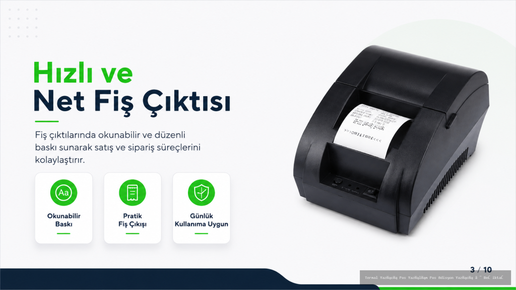 Beşiktaş 58mm Usb Termal Makbuz Ve Adisyon Yazıcı - İstanbul Beşiktaş 58mm Usb Termal Makbuz Ve Adisyon Yazıcı - İstanbul