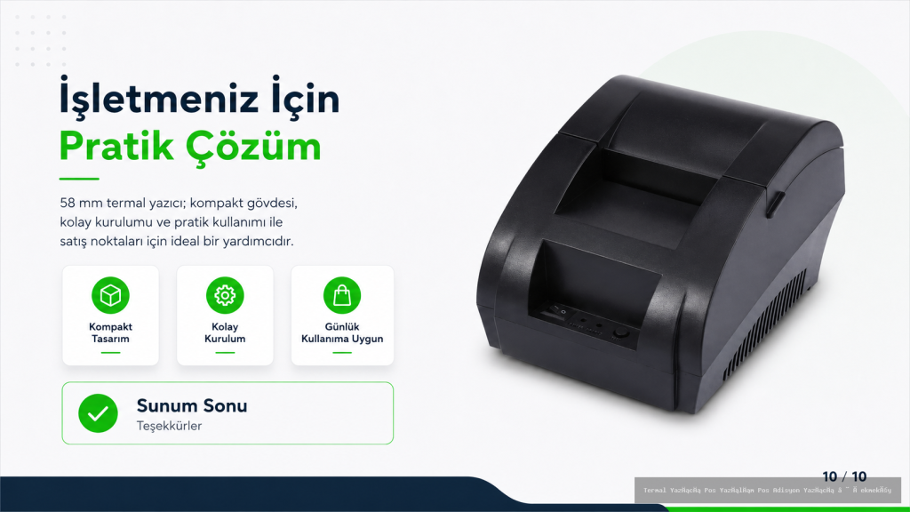 Çekmeköy 58mm Usb Termal Makbuz Ve Adisyon Yazıcı - İstanbul Çekmeköy 58mm Usb Termal Makbuz Ve Adisyon Yazıcı - İstanbul