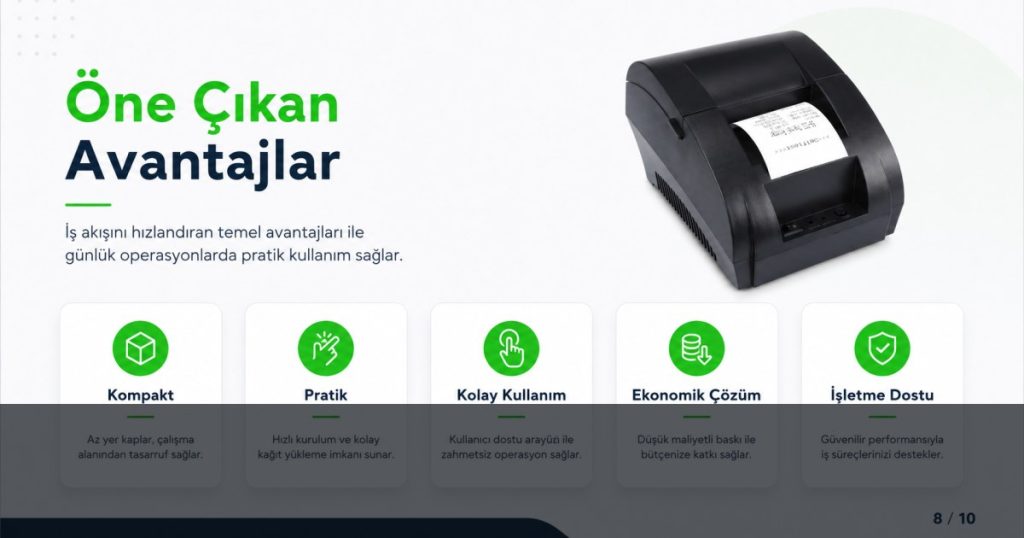Esenler Pos-58 Termal Yazıcı Kurulumu