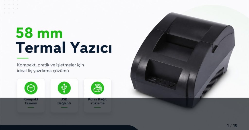 Kadıköy Pos-58 Termal Yazıcı Kurulumu Kadıköy Pos-58 Termal Yazıcı Kurulumu